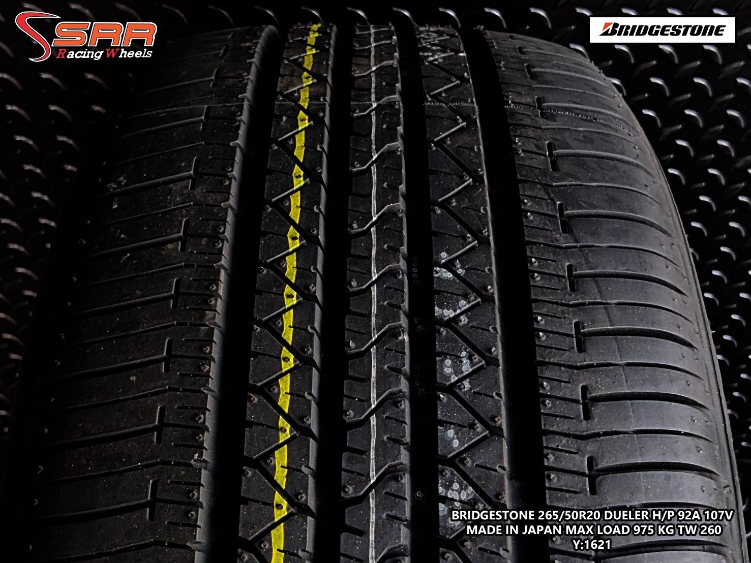 BRIDGESTONE DUELER H/P 92A 265/50R20 ยางใหม่ ลดราคาพิเศษ