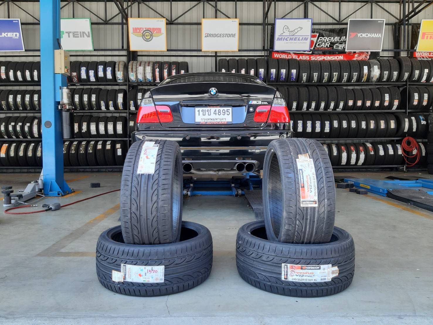 HANKOOK VENTUS V12evo2 245/35ZR19 ยางใหม่ปี20 ราคาพิเศษ