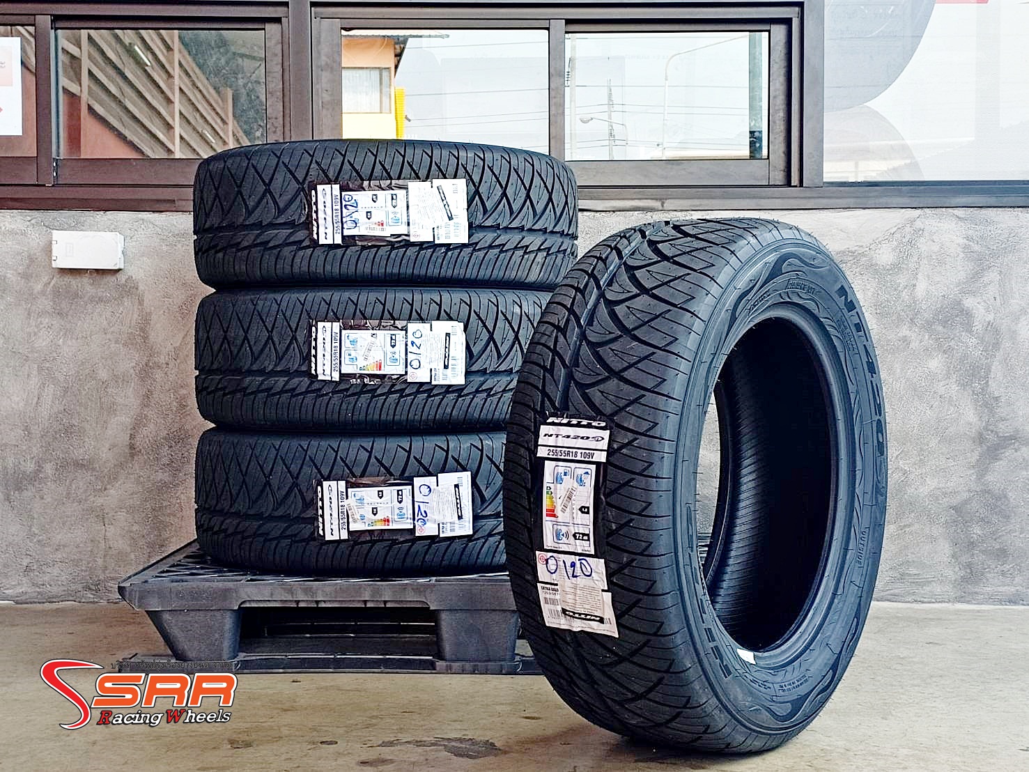 NITTO NT420SD 255/55R18 ยางซิ่ง ยางใหม่ ลดราคาพิเศษ