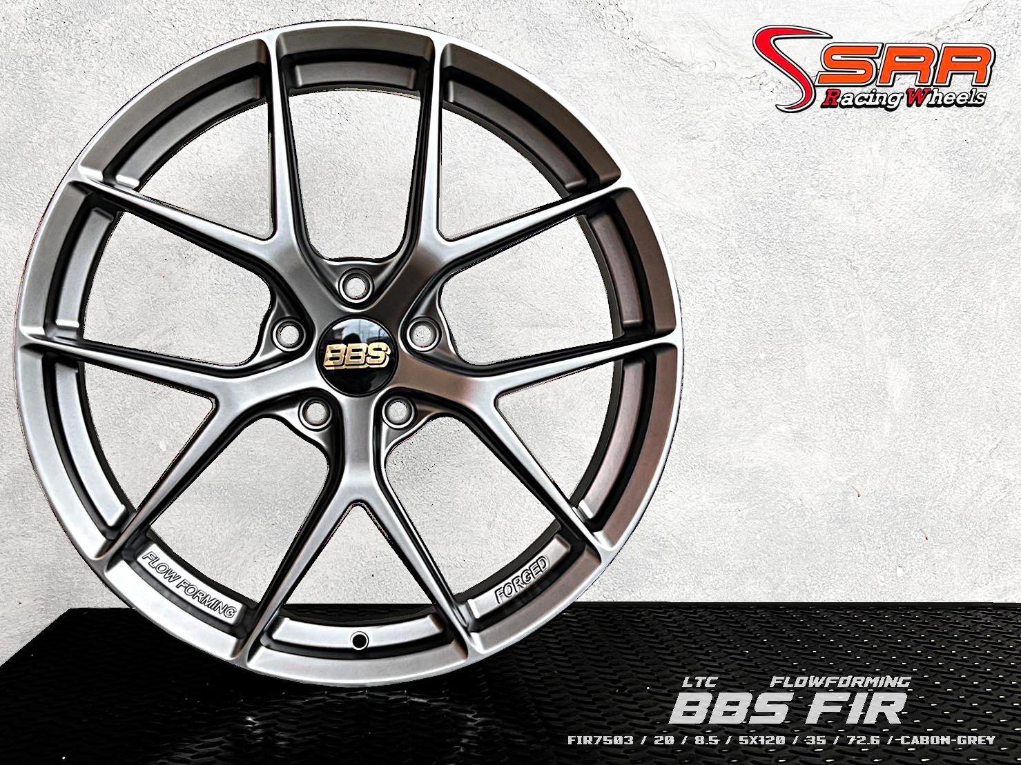 BBS FIR-7503/F ขอบ20 5x120 CARBON GRAY สำหรับรถBMW และ BYD SEAL