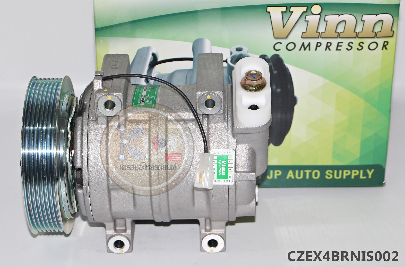 CZEX4BRNIS002 คอมแอร์ VINN : ZEXEL 15CH NISSAN Frontier TD30 7PK (งานไตหวัน-จีน)