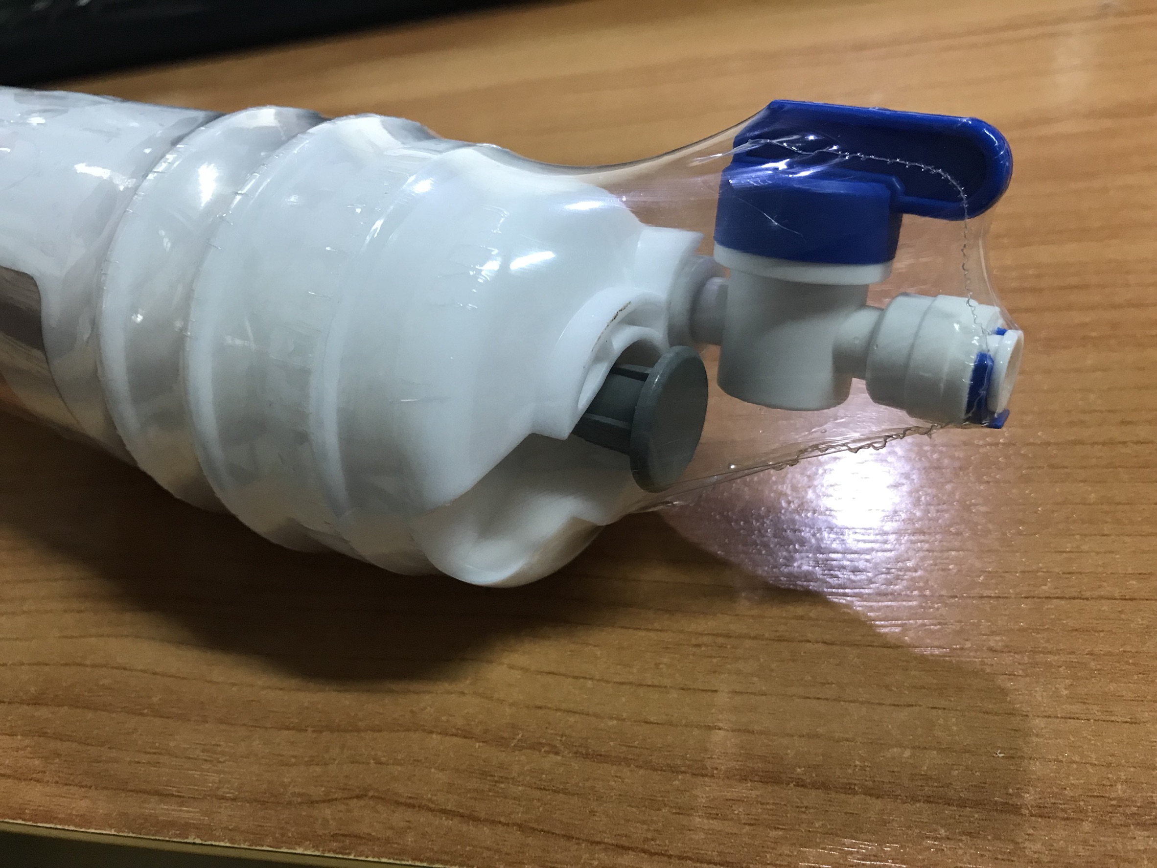 ไส้กรอง UF Membrane 11 นิ้ว (I Type) แถมวาล์วเปิดปิดน้ำ ชิ้น/ลัง