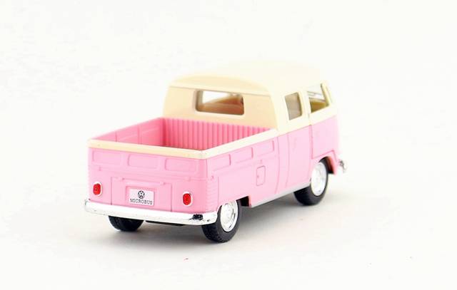 1963 Volkswagen Bus Double Cab Pickup โมเดลรถเหล็ก (ปลีก-ส่ง)