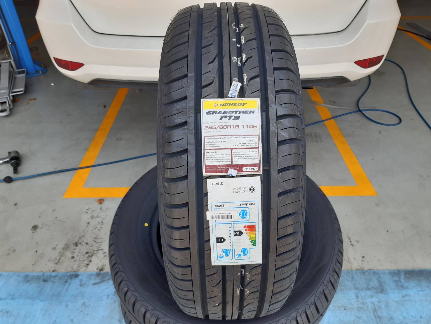 DUNLOP GRANDTREK PT3 265/60R18 ยางใหม่ปี20 ลดราคาพิเศษ