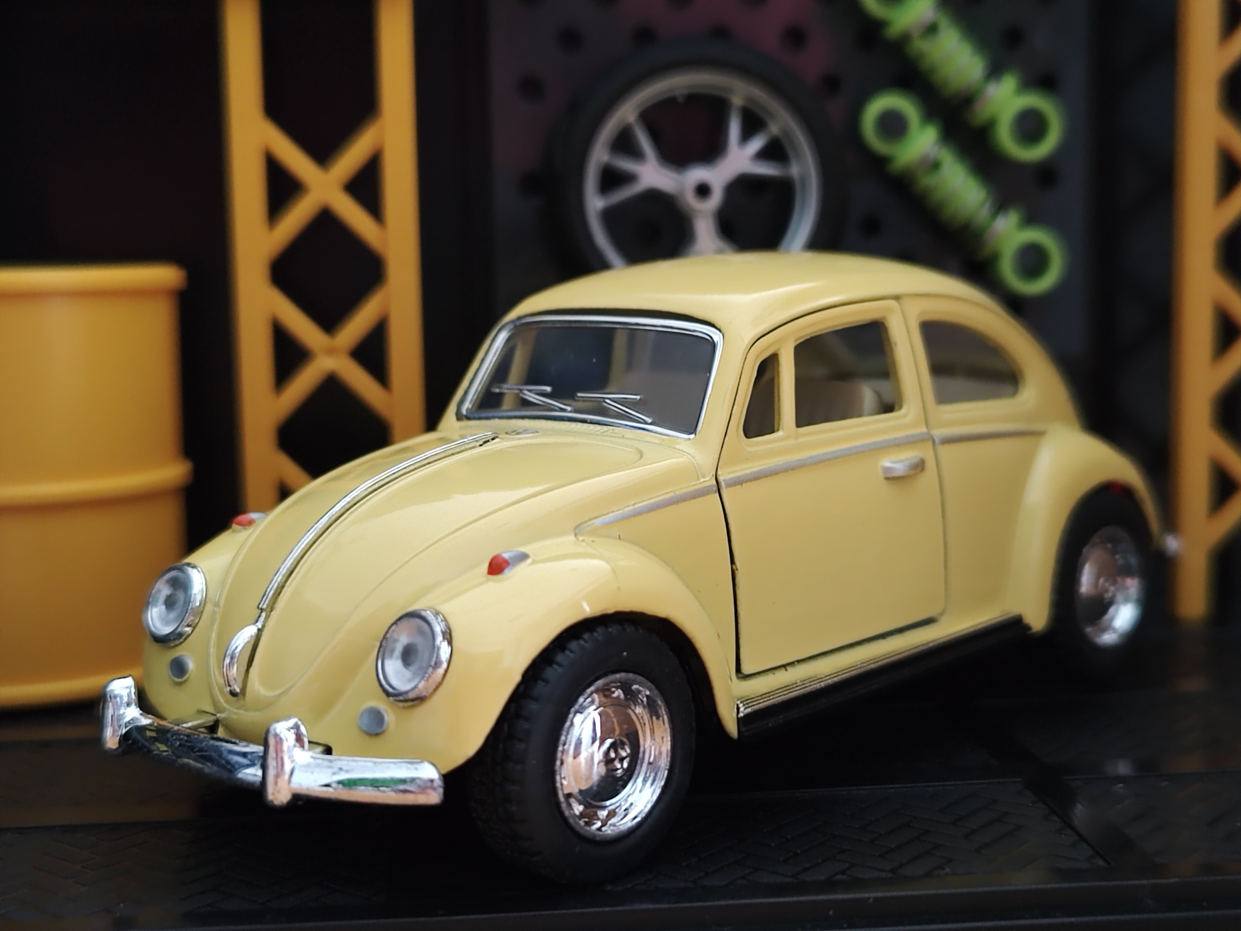 1967 Volkswagen Classical Beetleโมเดลรถเหล็ก รถโฟล์คเต่า (ปลีก-ส่ง)