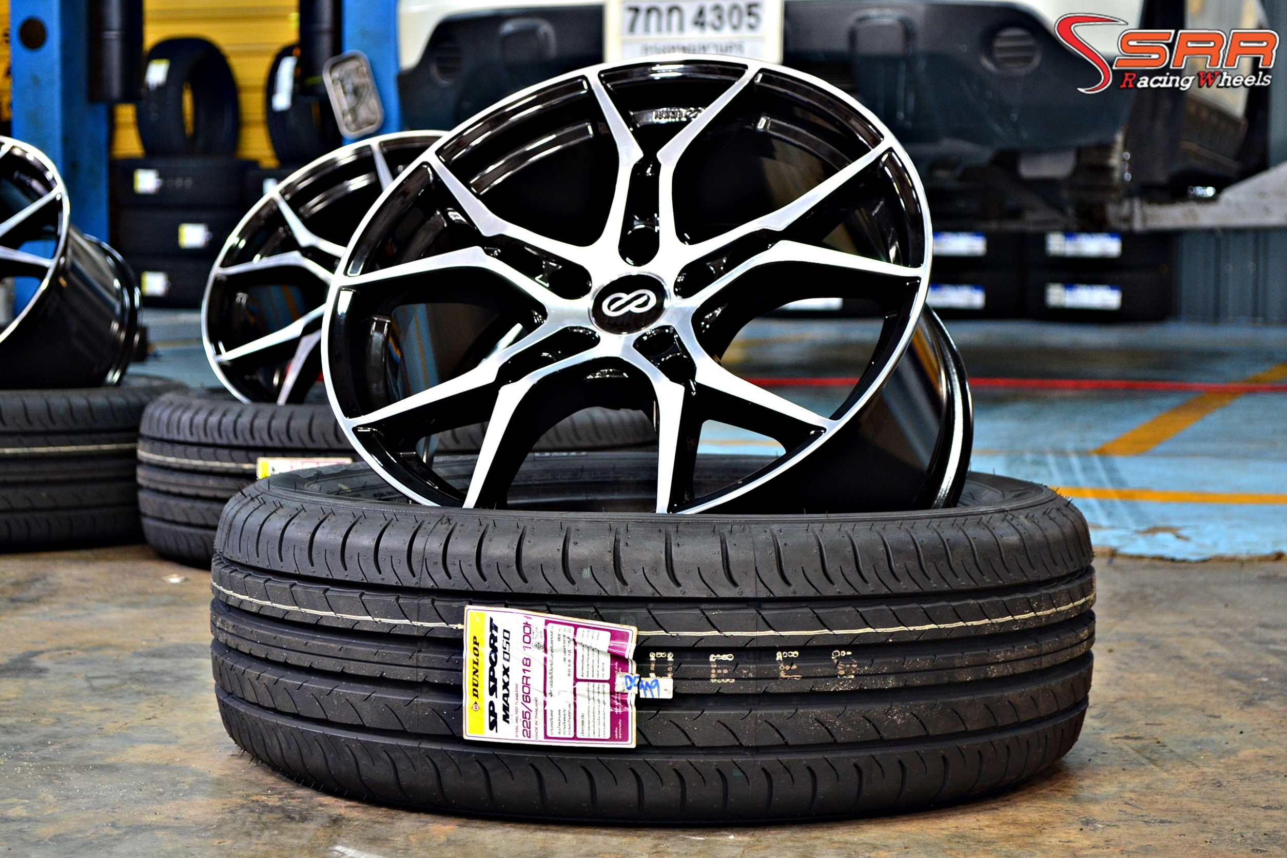 ENKEI-VULCAN SR26 ขอบ18 นิ้ว 5x114.3 ราคาวงละ 6,500 บาท