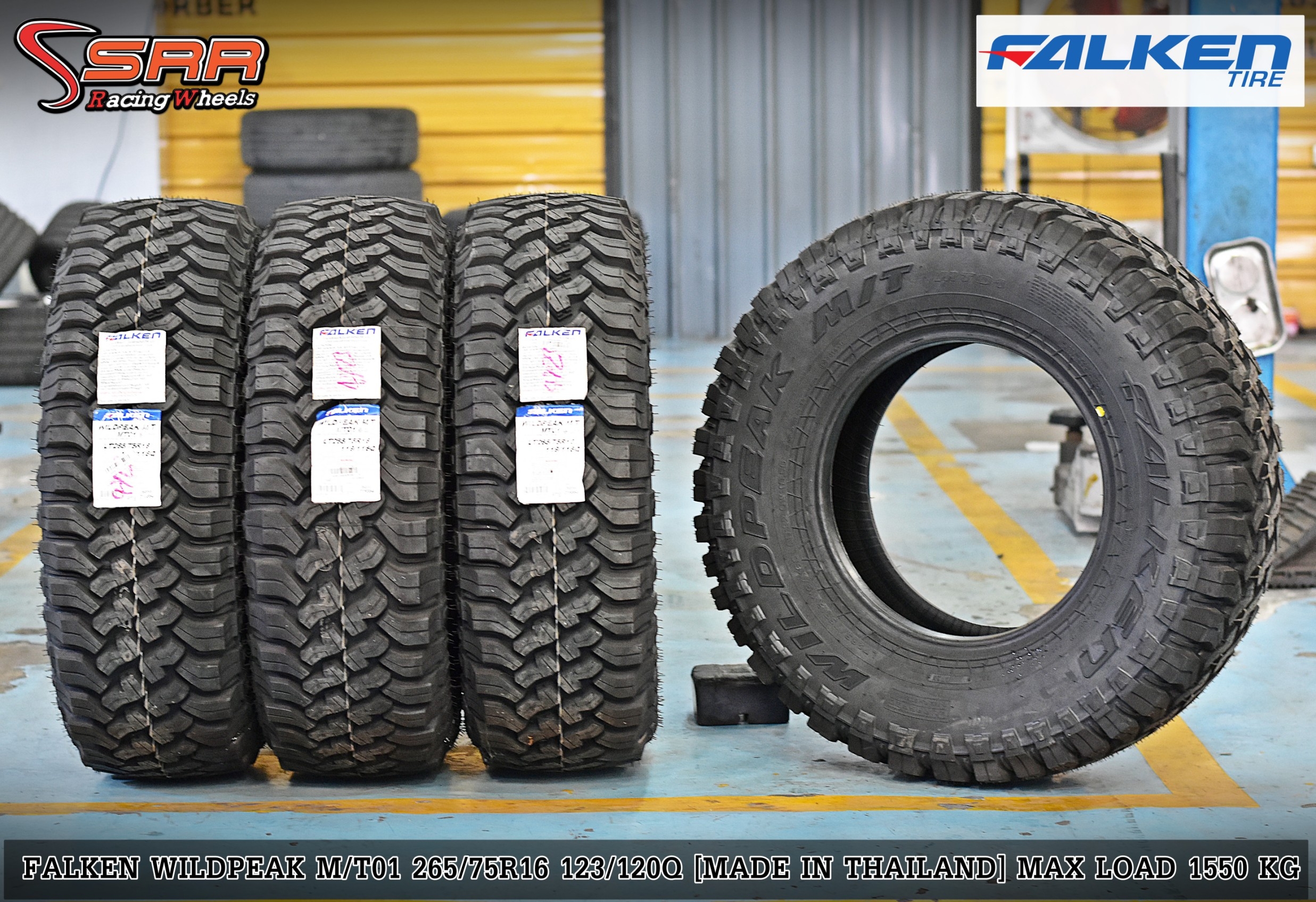 FALKEN WILDPEAK MT01 265/75R16 ยางใหม่ ลดราคาพิเศษ