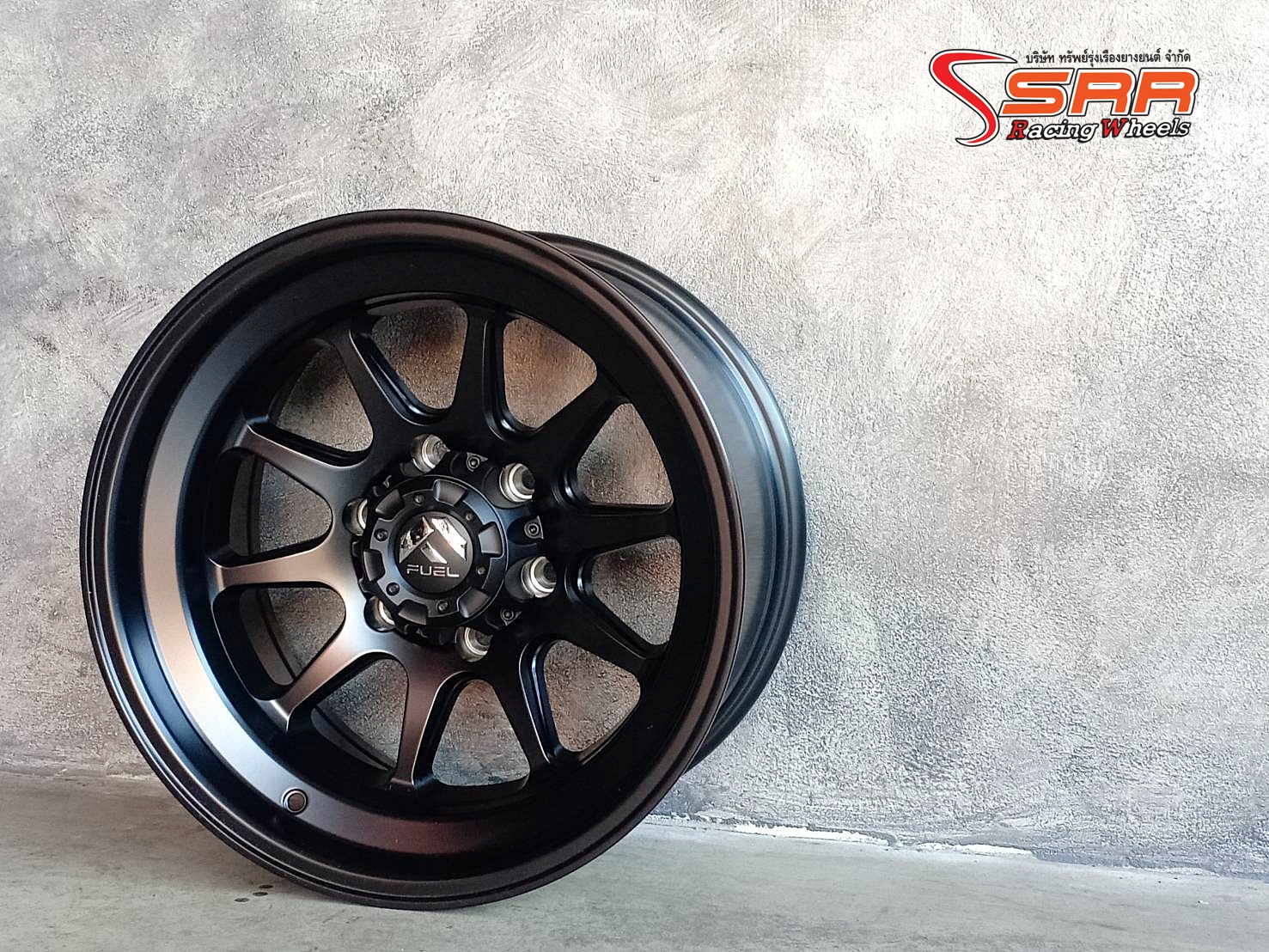 FUEL FORMULA D559 ขอบ17 ET-12 6x139.7 MATTE BLACK