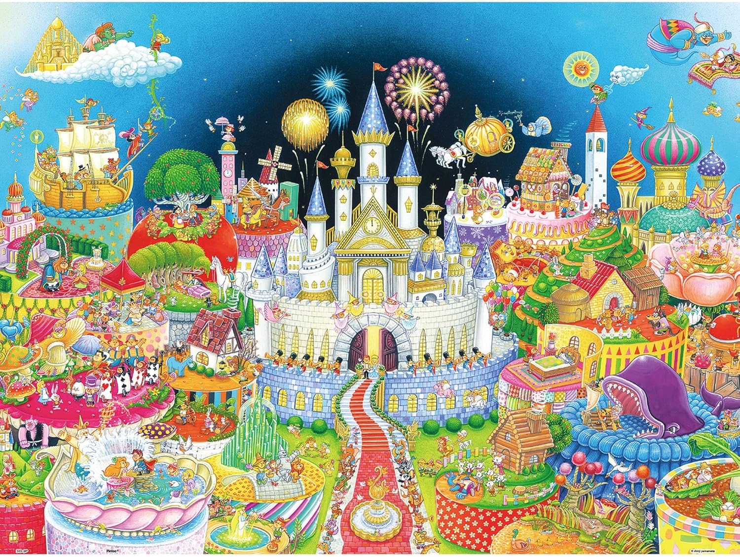 Pintoo - New Year of the Kingdom by Shinji Yamamoto 1200 pcs.