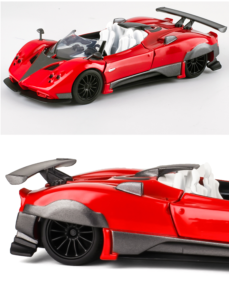 Pagani Zonda Scale 1:36 โมเดลรถเหล็ก (ปลีก-ส่ง) JK
