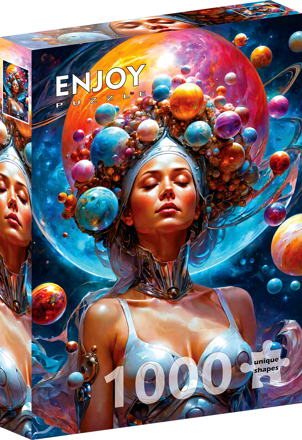 Enjoy Puzzle - Cosmic Godess 1000 pcs.