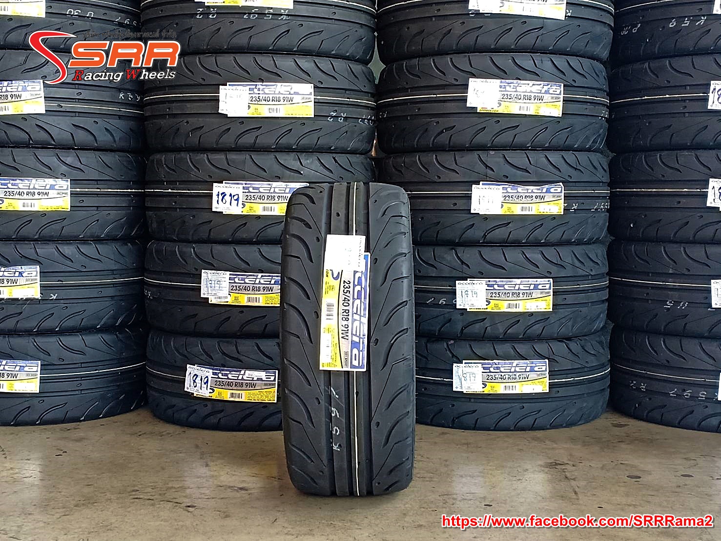 ACCELERA 651 SPORT 235/40R18 ราคาพิเศษ เส้นละ 2,750 บาท