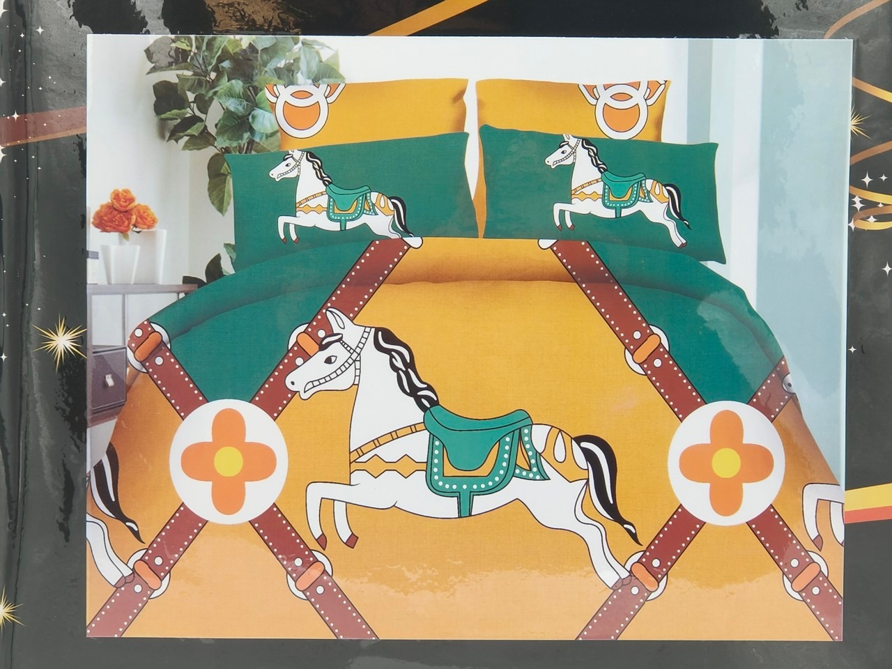 ชุดนวมลายการ์ตูน 6 ฟุต #มียางรัดมุม 360 องศา งานพรีเมี่ยม(เกรด AA) ( 6ชุดคละลาย)