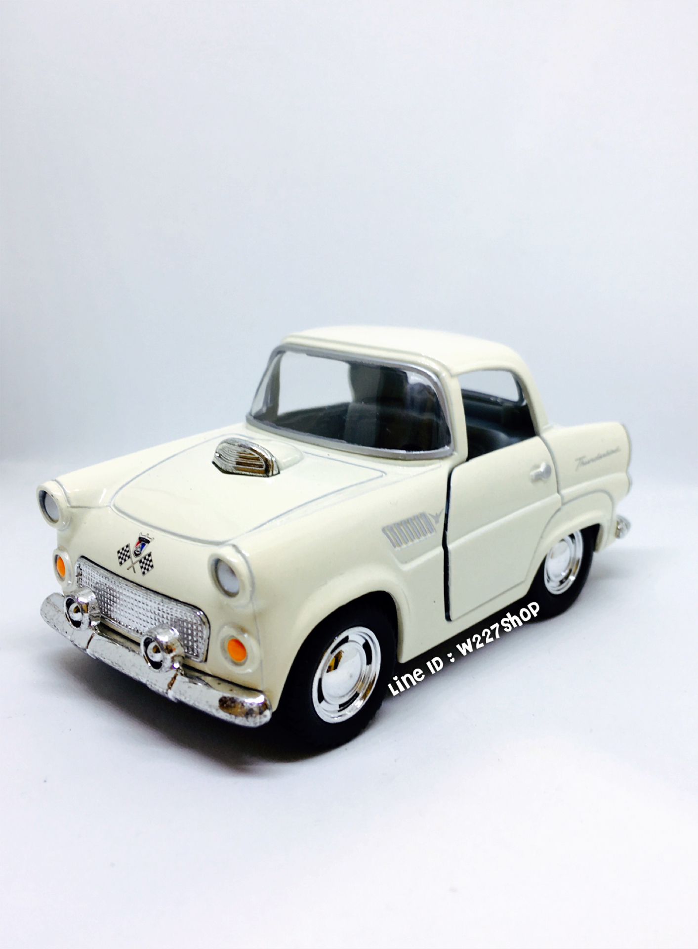 โมเดลรถเหล็ก 1955 Ford Thunderbird ขนาด 4 นิ้ว (ปลีก-ส่ง)