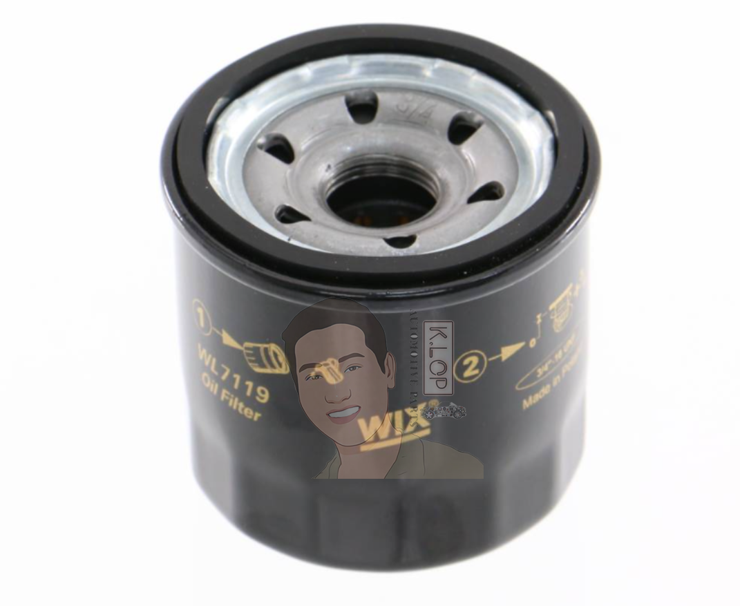 WL7119 กรองน้ำมันเครื่อง WIX รุ่น : อแวนซ่า 1.3/1.5, สวิฟท์1.2 ปี12 AZF412