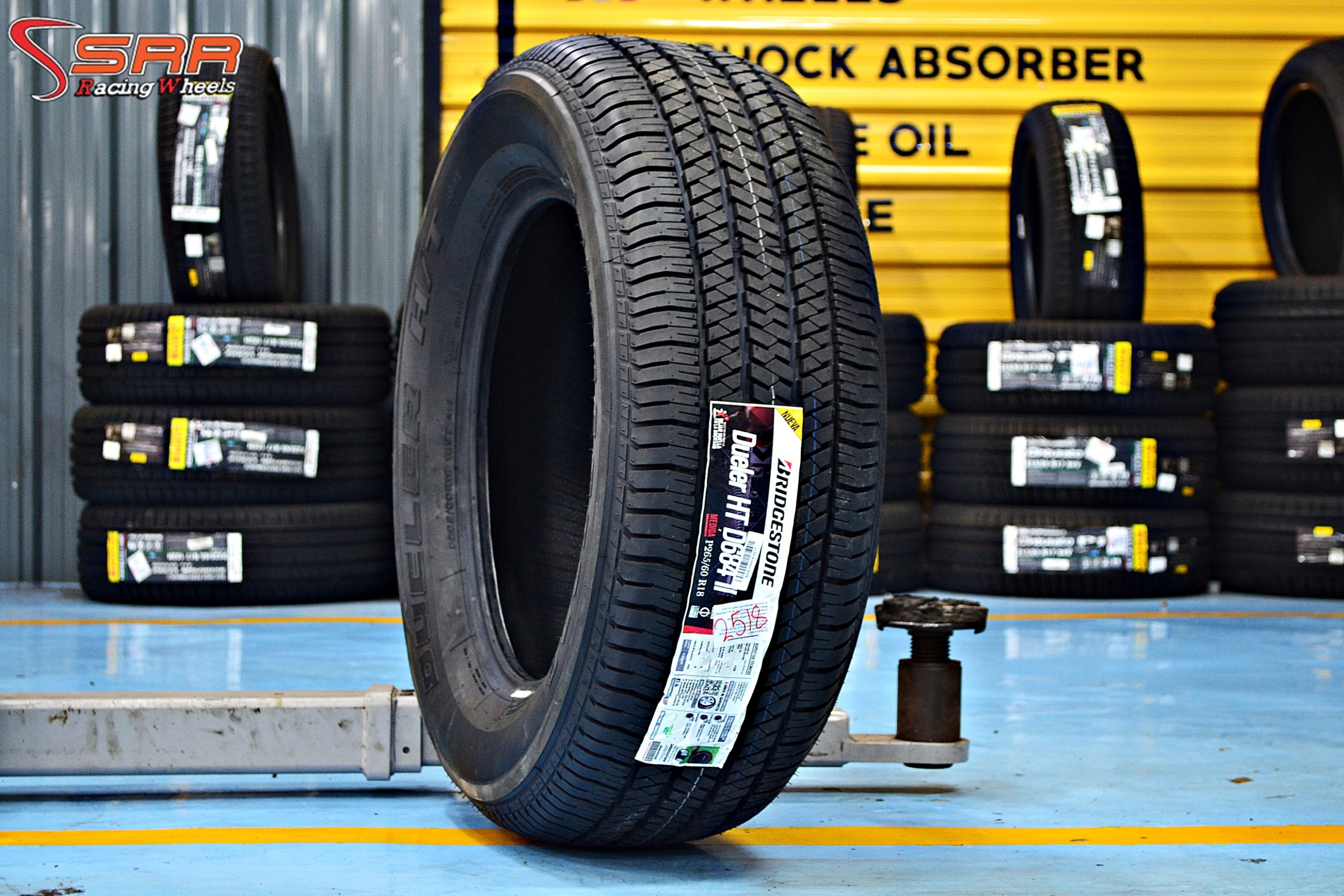 BRIDGESTONE DUELER H/T 684-II 265/60R18 ยางใหม่ ปี2021 ราคาพิเศษ