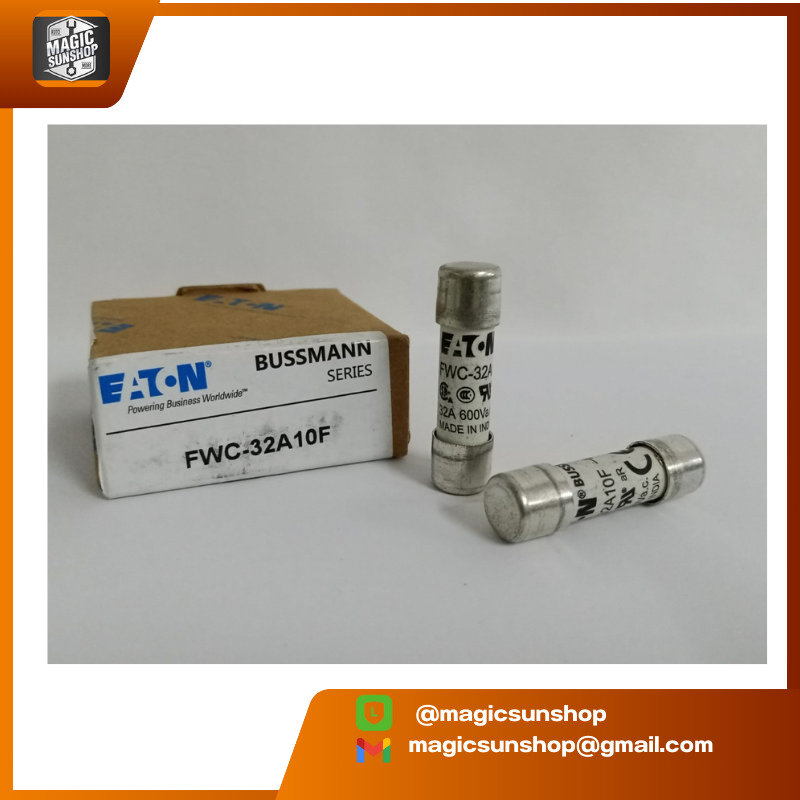 EATON FUSE 32A 600V FWC-32A10F 10×38mm