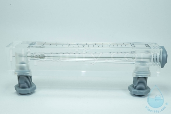 Flow Meter Z-3001 เครื่องวัดอัตราการไหล วัดได้ 0.2-2GPM/0.8-8LPM เกลียวนอก 1/2 นิ้ว (4 หุน)