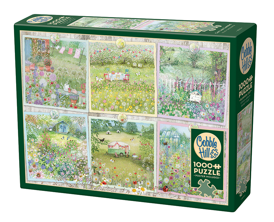 Cobble Hill - Cottage Gardens by Lucy Grossmith 1000 pcs.