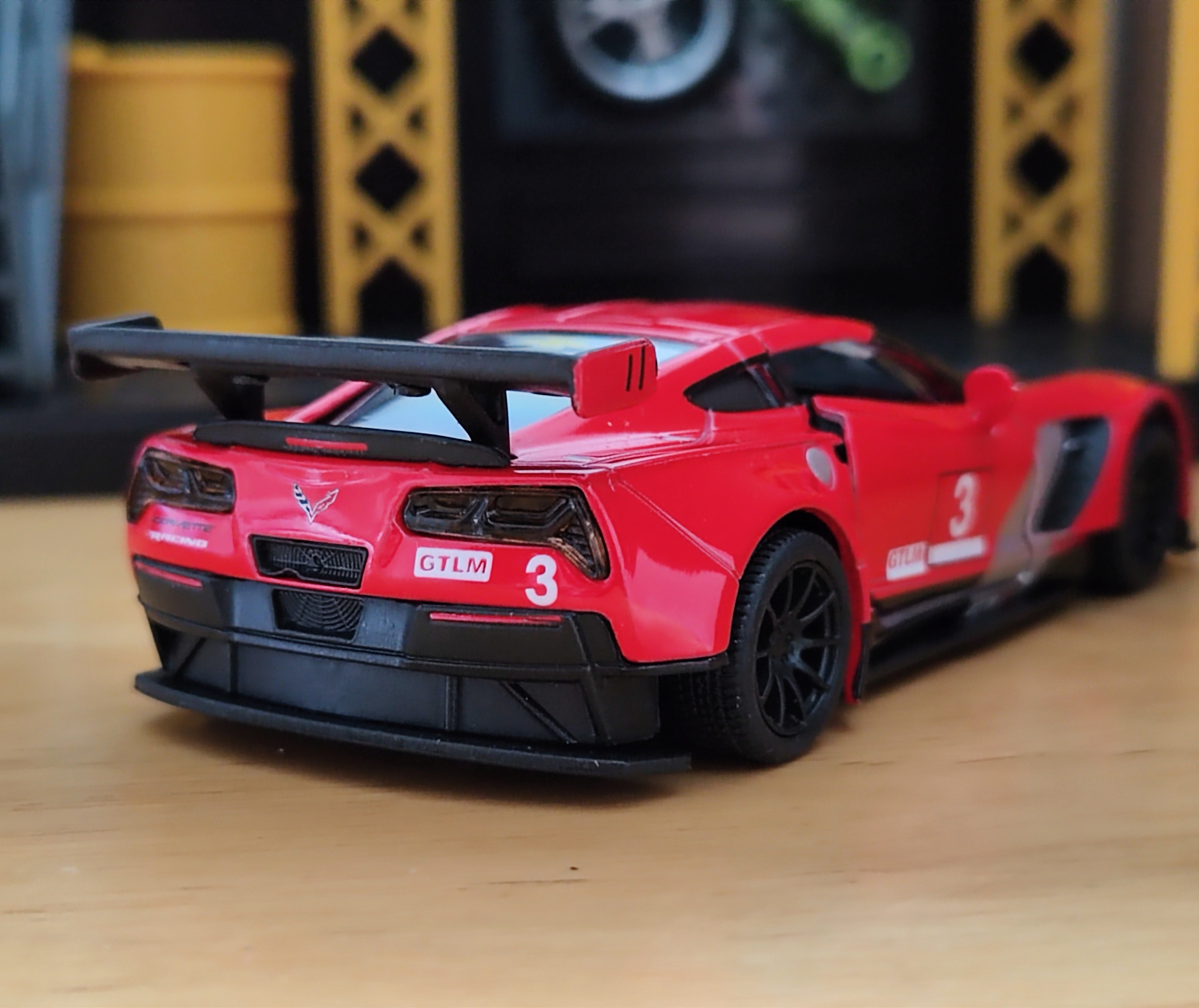 Corvette C7R โมเดลรถเหล็ก (ปลีก-ส่ง)