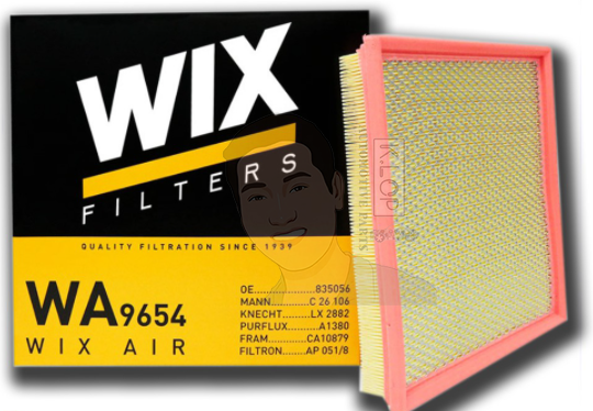 WA9654 กรองอากาศ WIX รุ่น : Chev ครูซ 1.6/1.8 ปี10