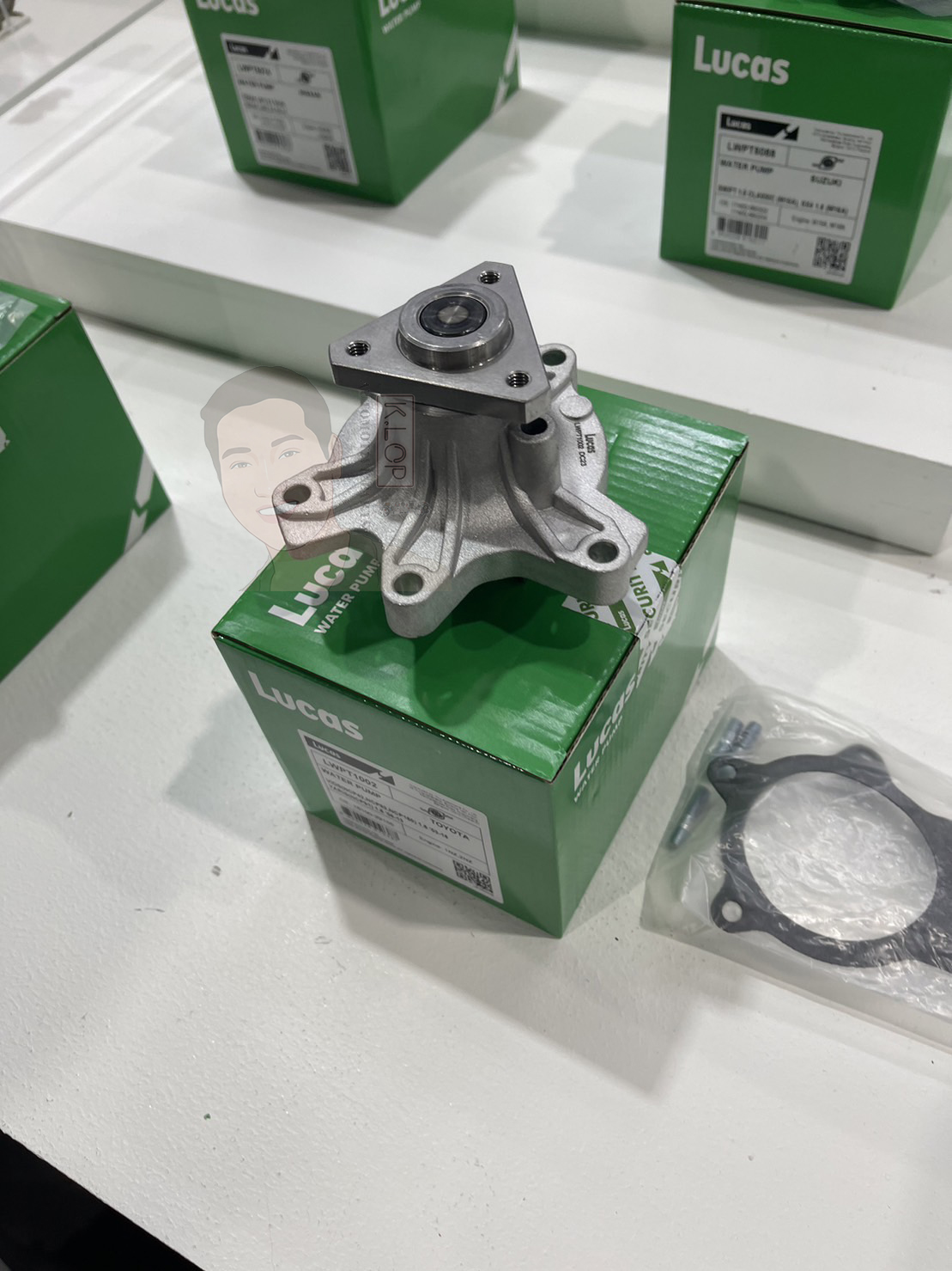 LWPT1002 ปั้มน้ำ(Lucas) VIOS 1.5 03-16/ YARIS 1.5 07-12