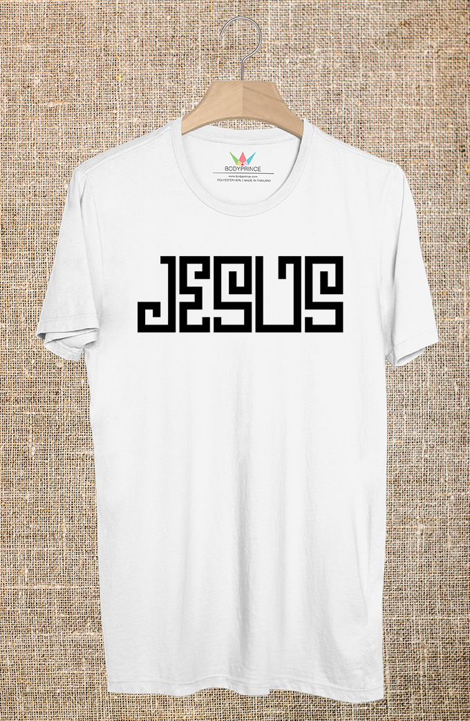 BP308 เสื้อยืด JESUS #4