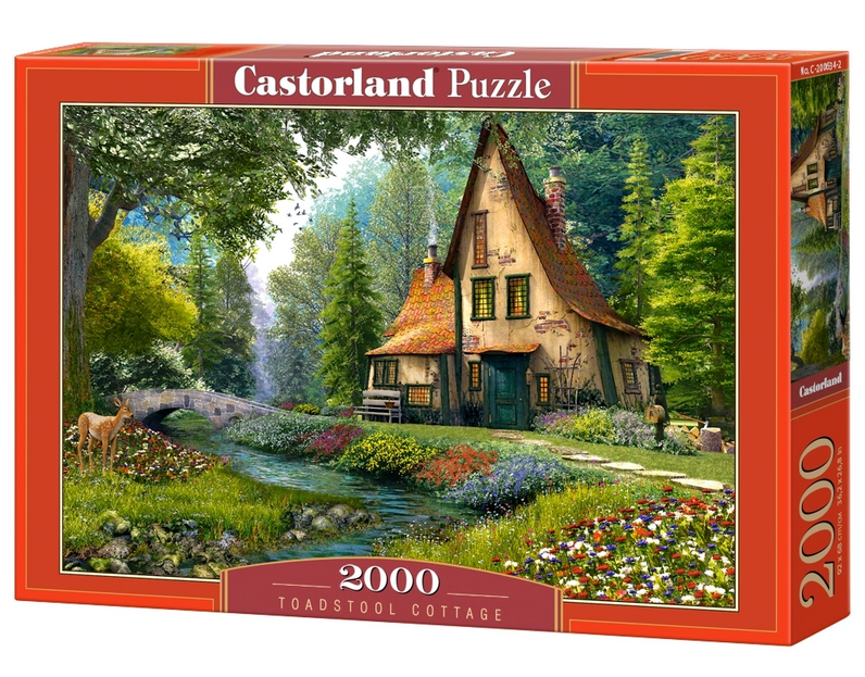 Castorland - Toadstool Cottage by Dominic Davison 2000 pcs.