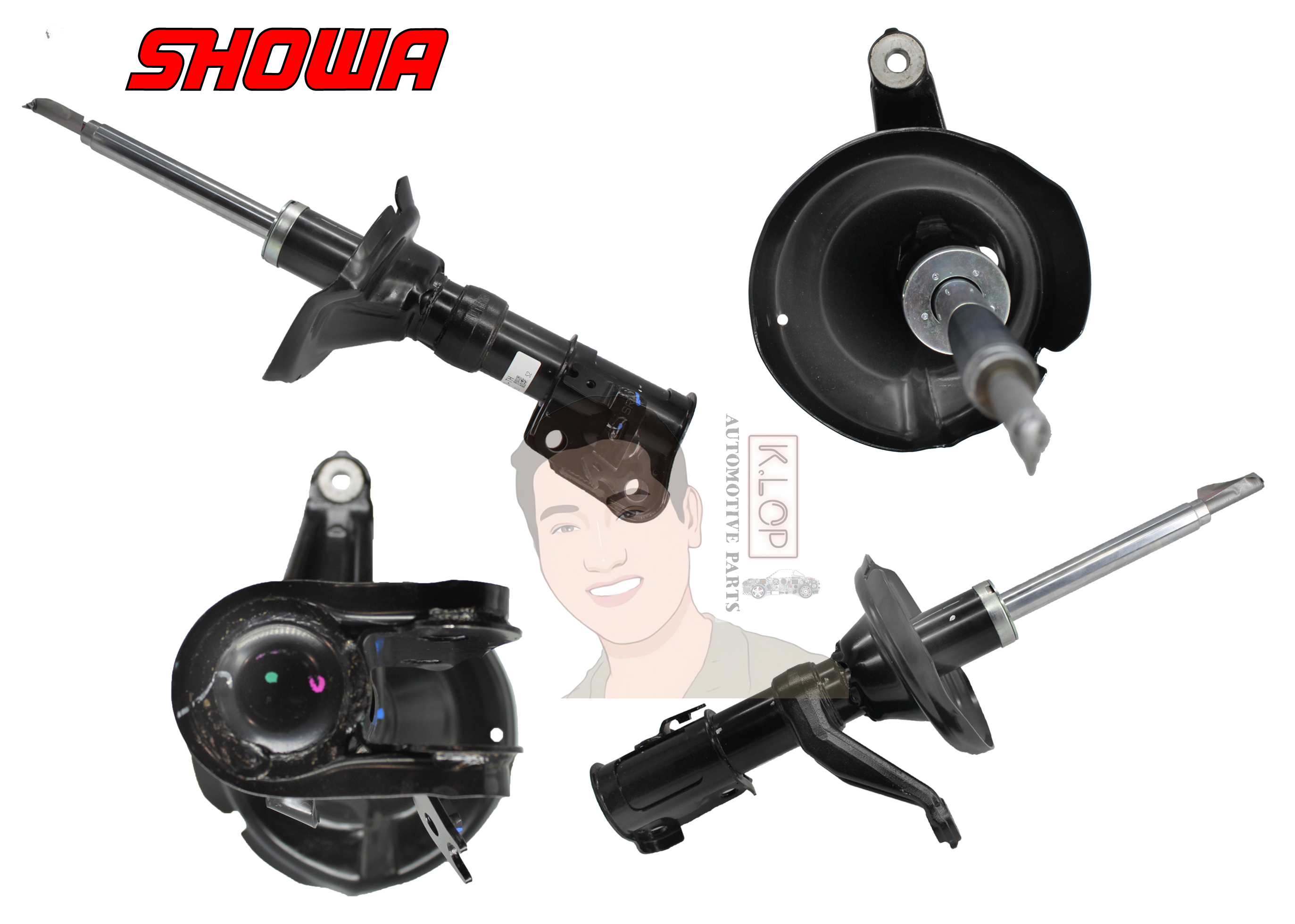 QH0Y1-105/106-10-TH โช๊คอัพ(SHOWA)หน้า-ขวา,ซ้าย แท้ติดรถ HONDA CRV ปี2002-2004 RD5 4WD เกียร์AT 2.0/2.4L. ***สินค้ามีใบรับประกัน 1 ปี (ราคาพิเศษต่อคู่)