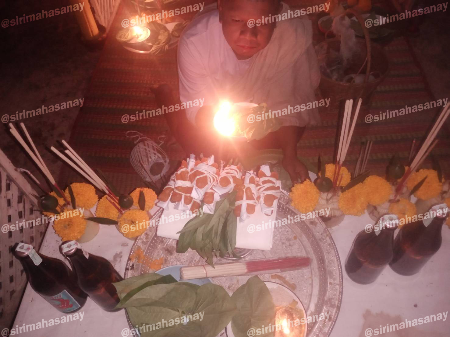 พิธีฝังหุ่นเรียกจิตสายเขมร (ทำให้รัก) อาจารย์เขมร พนมกุเลน