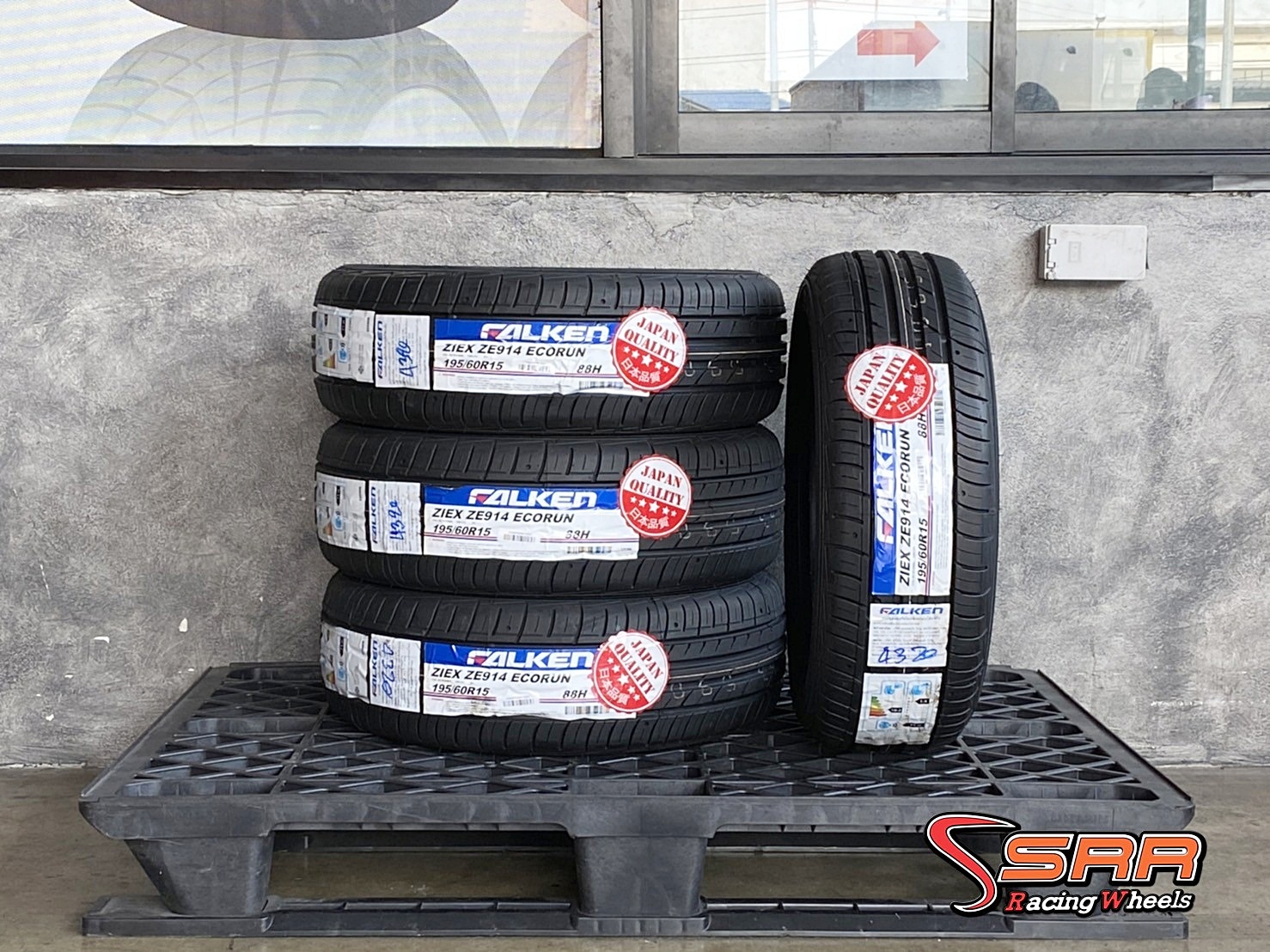FALKEN ZE914 ECORUN 195/60R15 ยางใหม่ ลดราคาพิเศษ