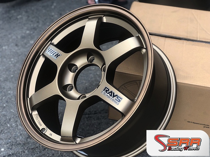 TE37 DS-035 ขอบ18 นิ้ว 6x139.7 ET33 สำหรับใส่รถตู้ TOYOTA COMMUTER