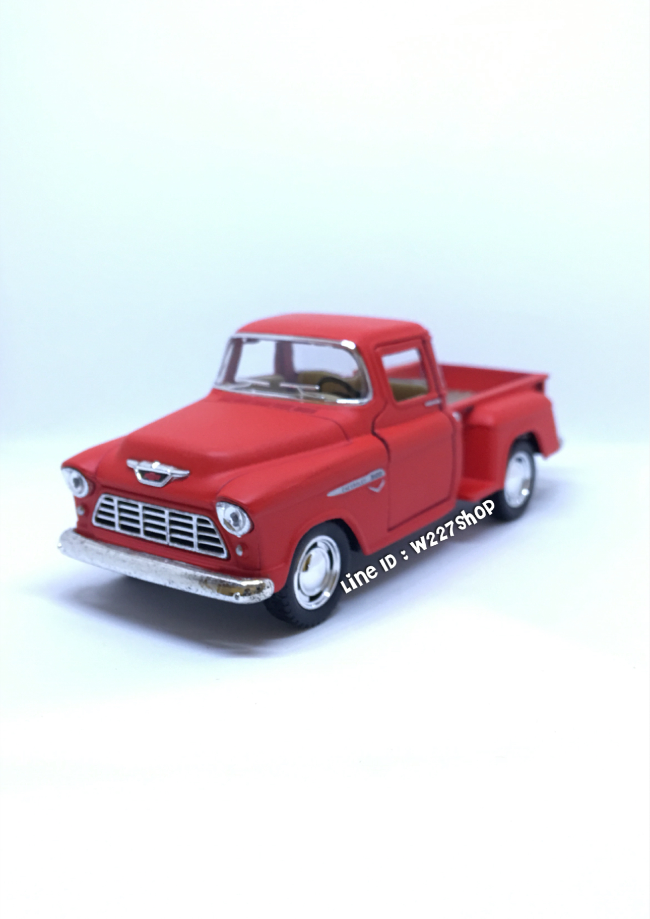 1955 Chevy Stepside Pickup โมเดลรถเหล็ก รถกระบะ chevy Scale 1:32 (ปลีก-ส่ง)