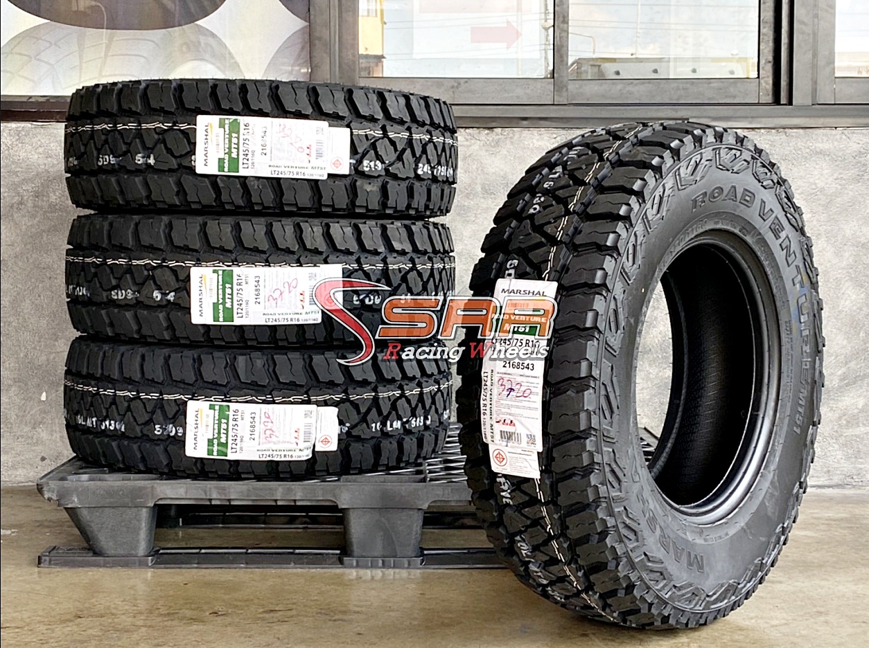 MARSHAL ROAD VENTURE MT51 245/75R16 ยางใหม่มัดเทอร์เรน ราคาพิเศษ