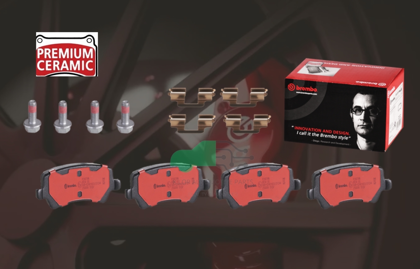 P24 078N ผ้าเบรกหลัง BREMBO รุ่น Ceramic) LAND ROVER Freelander II L359 (2.0 2.2 3.2) 06-14/S60 II (T4 T5 D3 D4 D5)/S80 II (1.6 2.0 2.4 2.5 3.0 3.2 4.4)/XC60 I (T5 T6 D3 D4 D5)