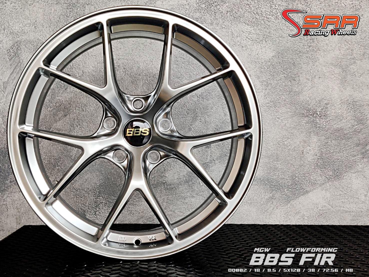 BBS FIR (Flow Forming) ขอบ18 5x120 สำหรับรถBMW Series 3