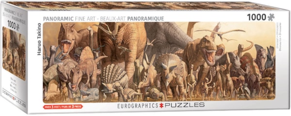 Eurographics - Dinosaur by Haruno Takino (Panorama) 1000 pcs.