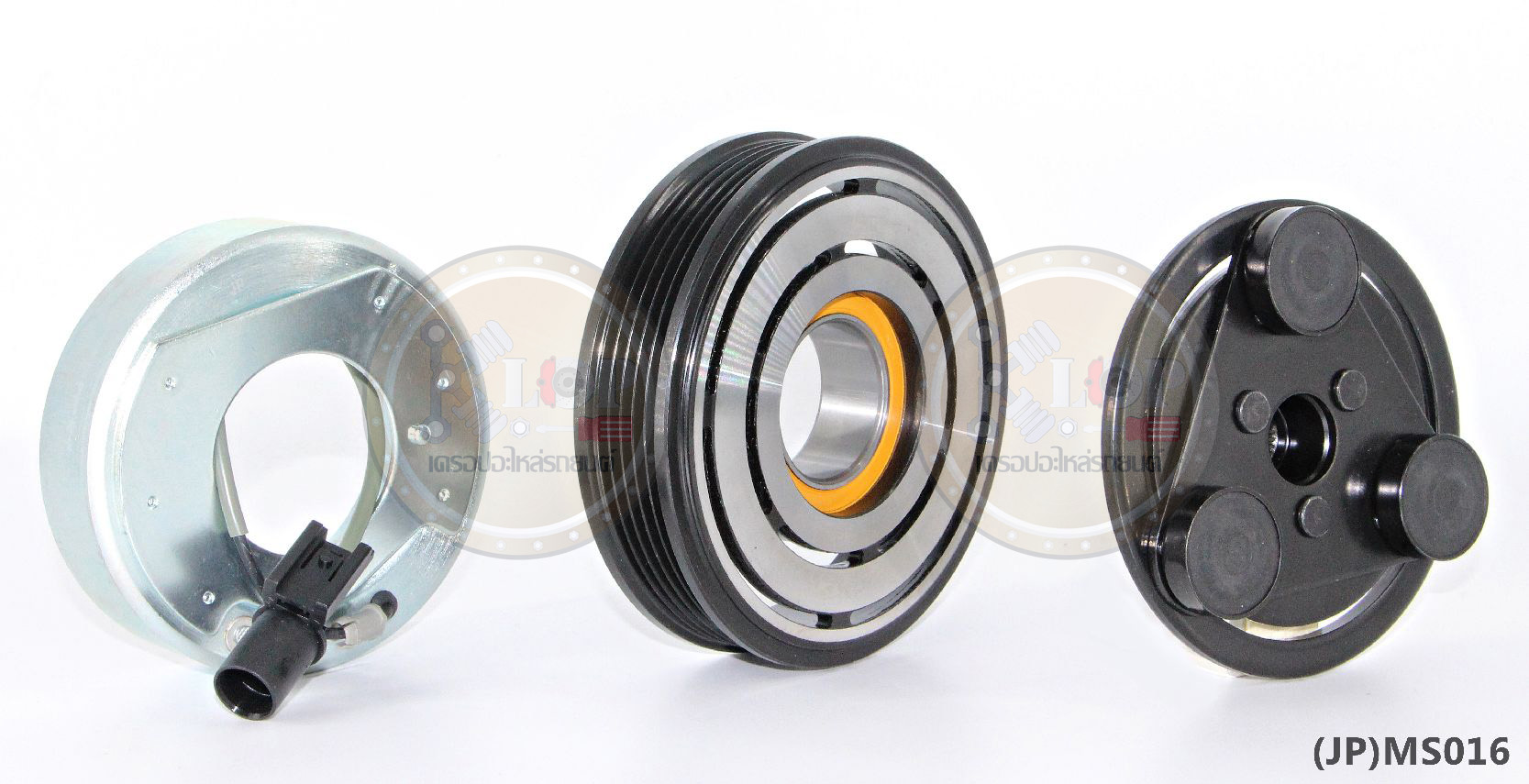 (JP)MS016-JP ชุดหน้าคลัทช์(Vinn) MITSUBISHI TRITON ปี2014 Calsonic ดีเซล(ญี่ปุ่น) 119mm. 5PK 12V.