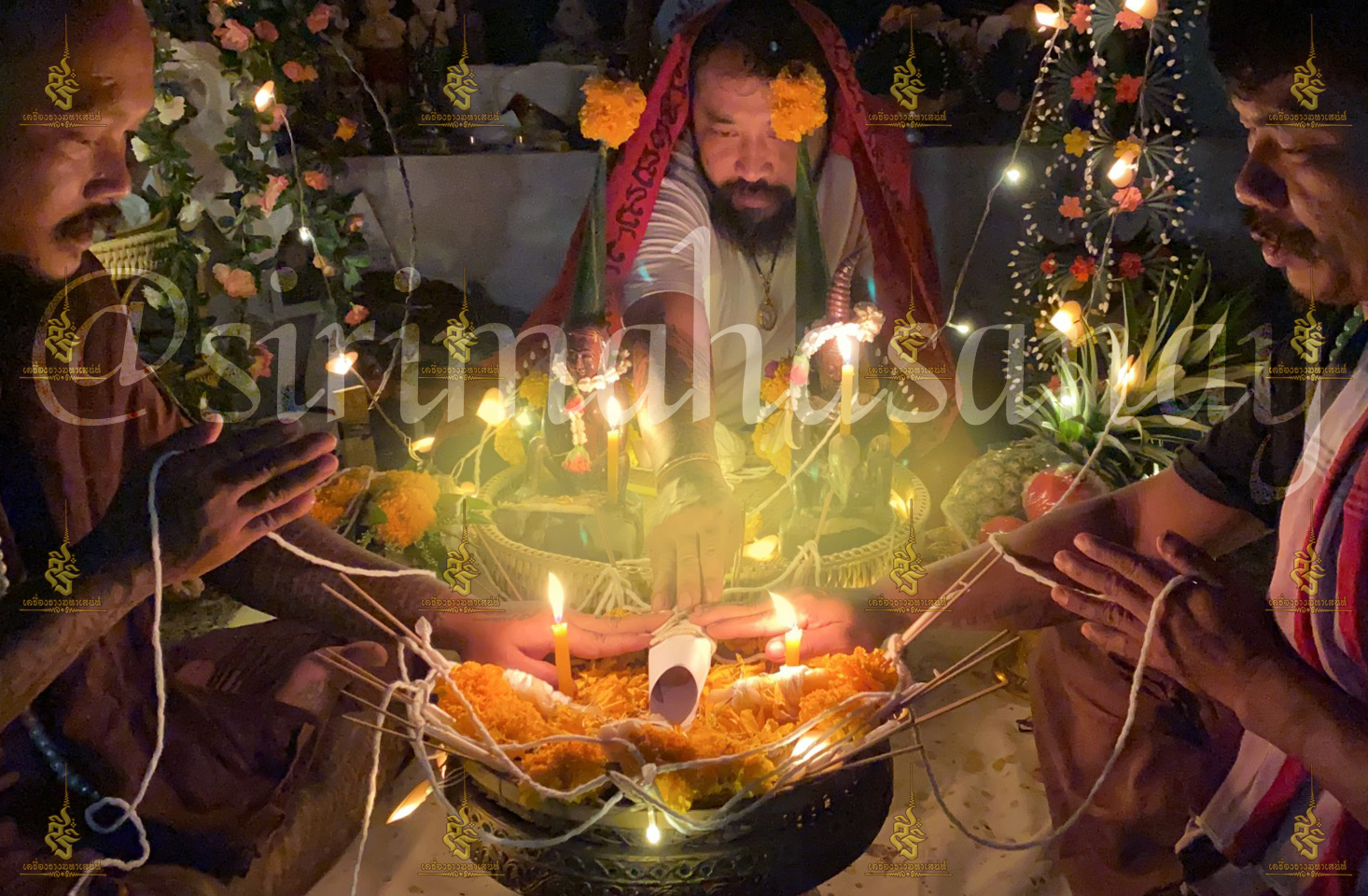 พิธี เสกหมู่รวมวิชา เขมร อิสลาม ธรรมบันลุ