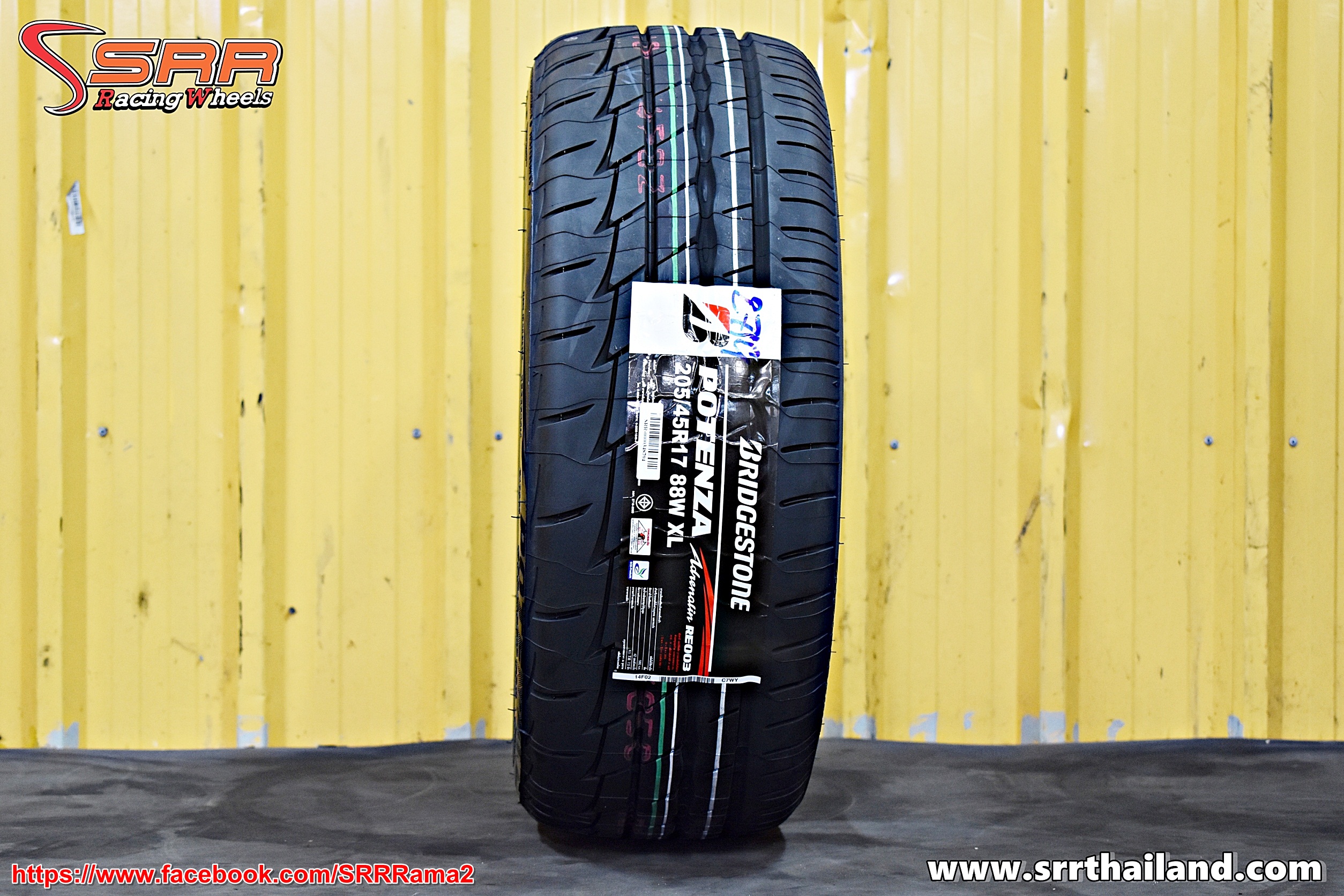BRIDGESTONE RE003 205/45R17 ยางสปอร์ต ปี2020 ราคาพิเศษ