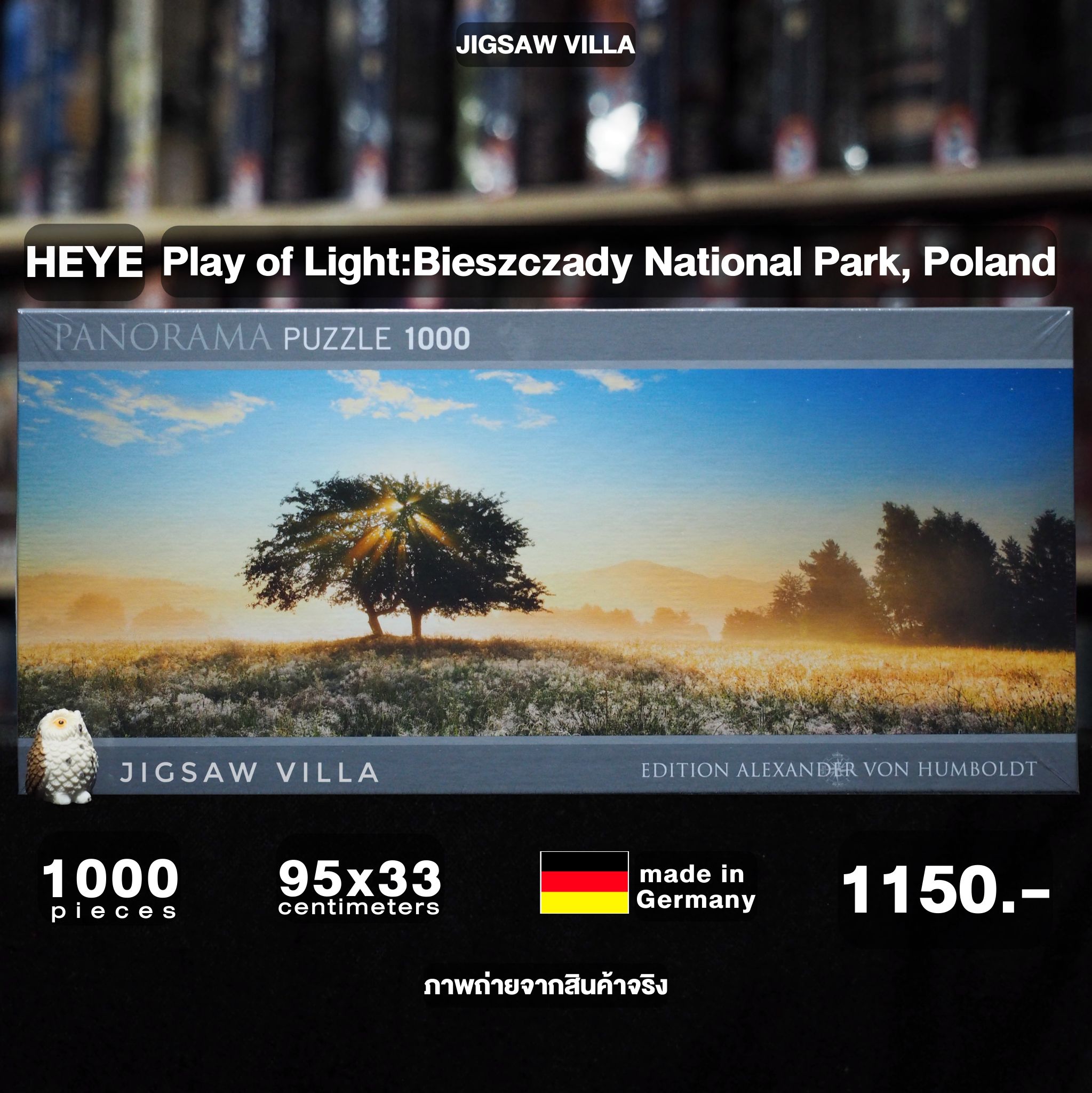 HEYE - Play of Light, Bieszczady Nation Park, Poland by Alexander Von Humboldt (Panorama) 1000 pcs.