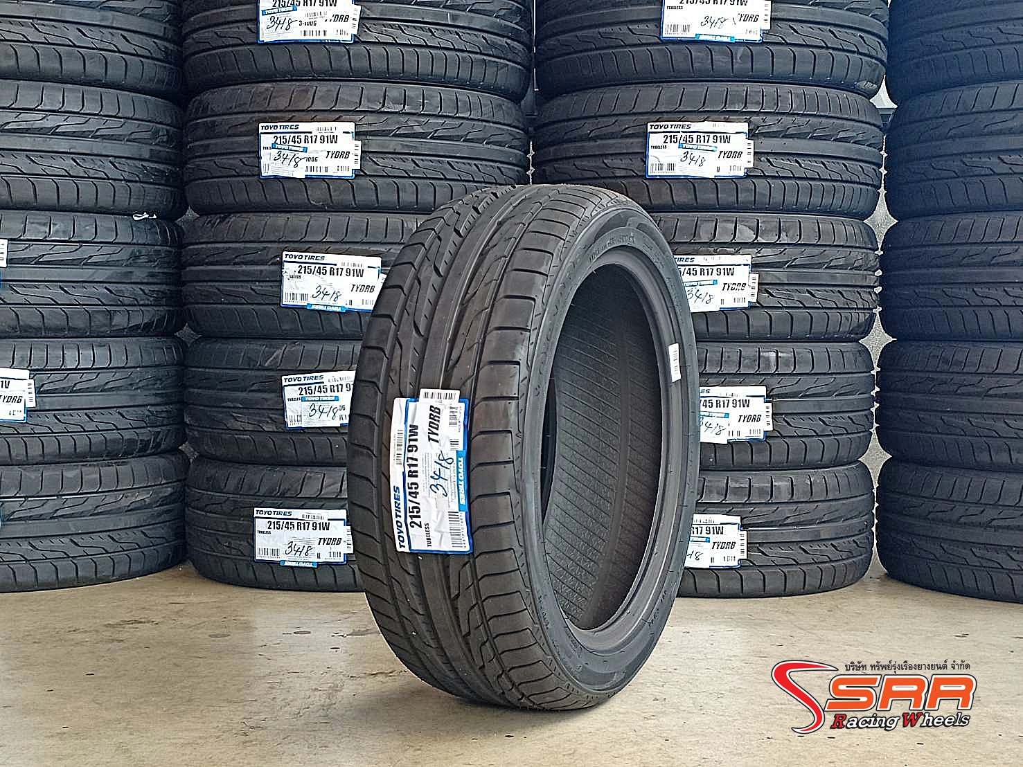 TOYO DRB 215/45R17 ยางใหม่ปี18 ลดราคาพิเศษ