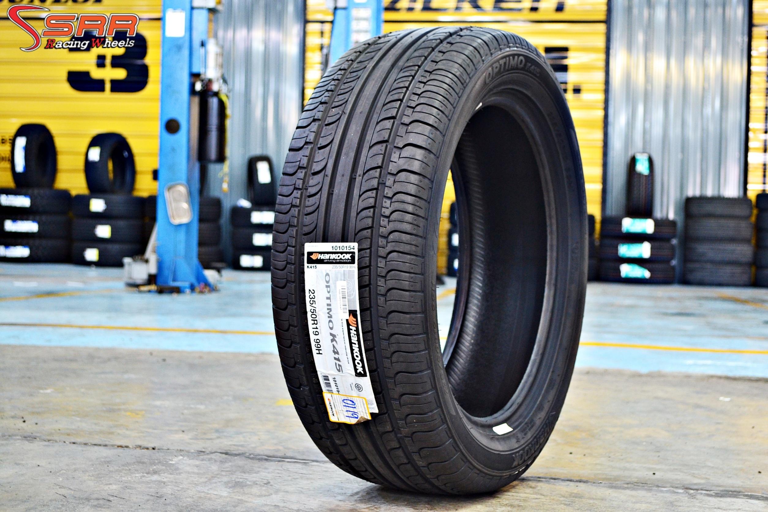 HANKOOK OPTIMO K415 235/50R19 ยางใหม่ปี19 ลดราคาพิเศษ