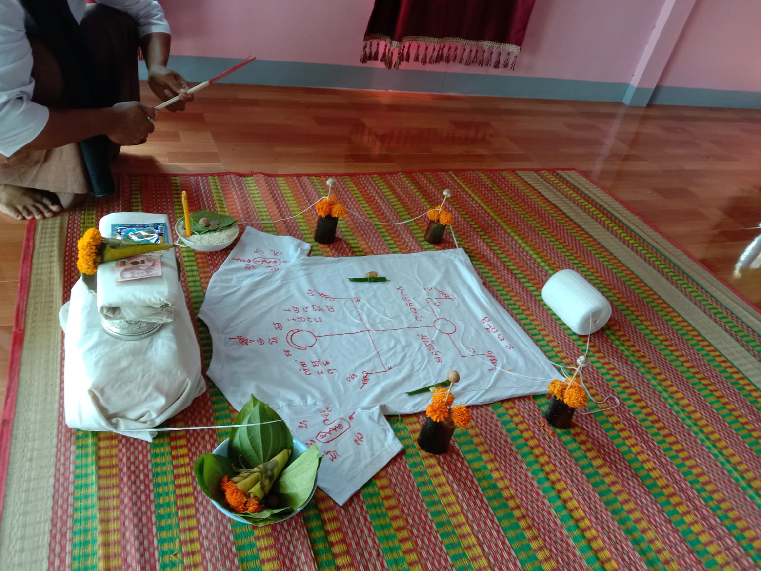 พิธีหนังสือเดินทางผี (เรียกผัวเรียกเมียกลับ) อาจารย์เขมร