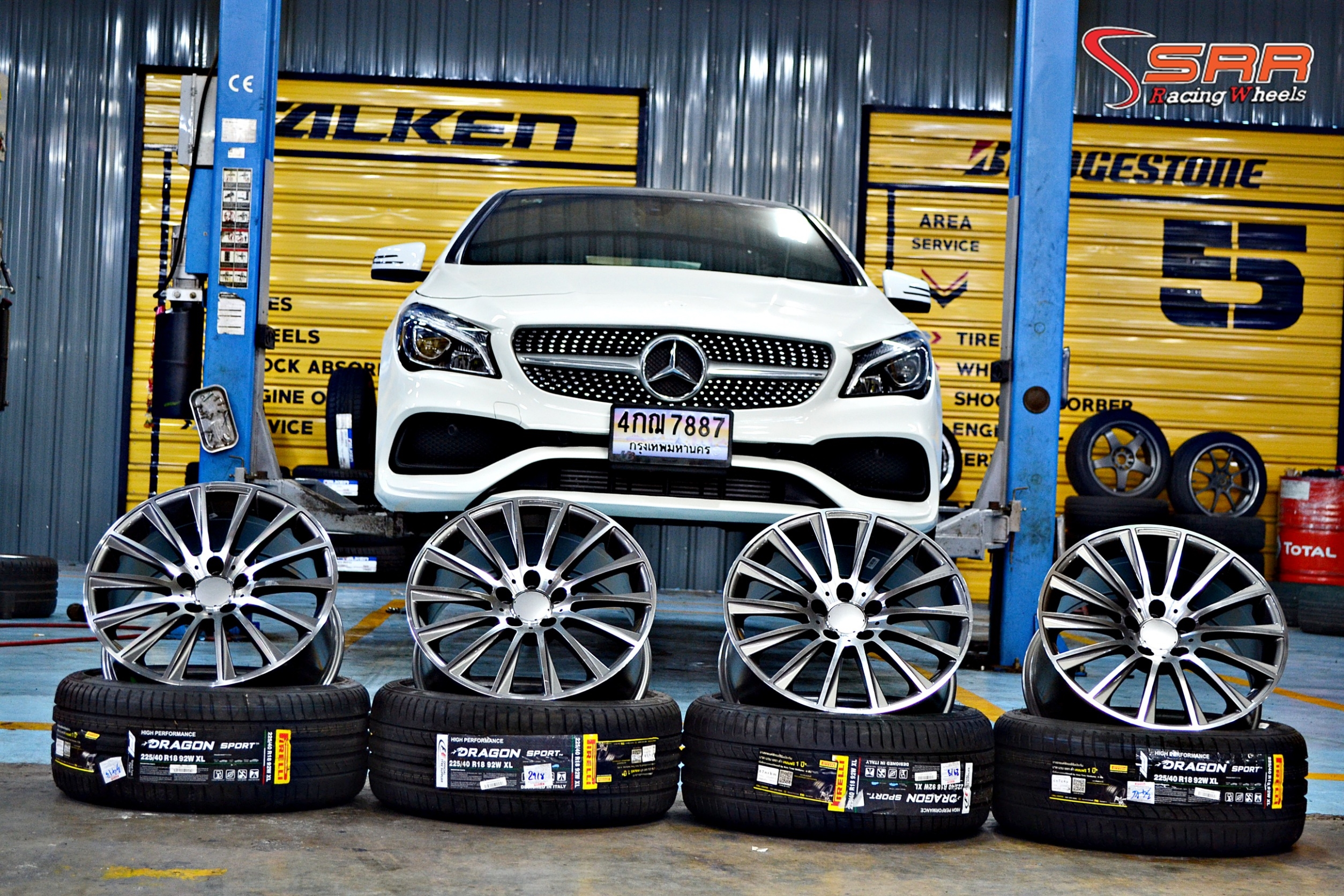 EDITION-6 ขอบ18 5x112 GUNMELA/M1 ล้อแม็กซ์สำหรับใส่ BENZ