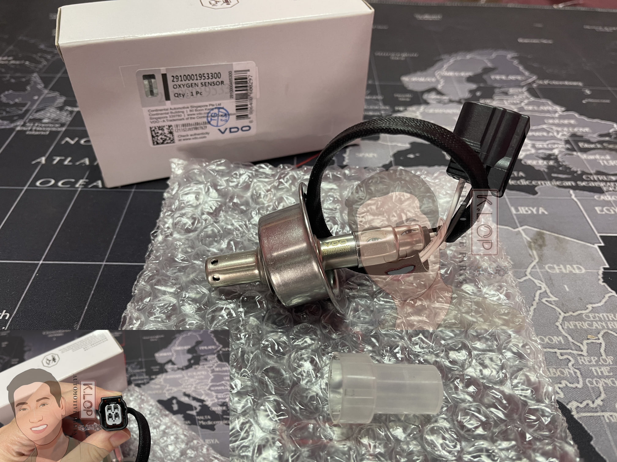 (อ๊อกซิเจนเซ็นเซอร์-ตัวหน้า VDO) HONDA CIVIC FD ปี 2006-2011 เครื่องยนต์ 1.8-2.0, CRV GEN 3 เครื่องยนต์ 2.0 (291000195330)