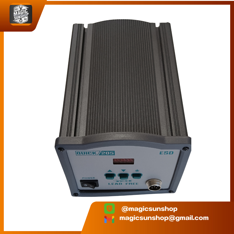 QUICK LEAD FREE SOLDERING STATION 150 W Input : 220 VAC 205 ESD