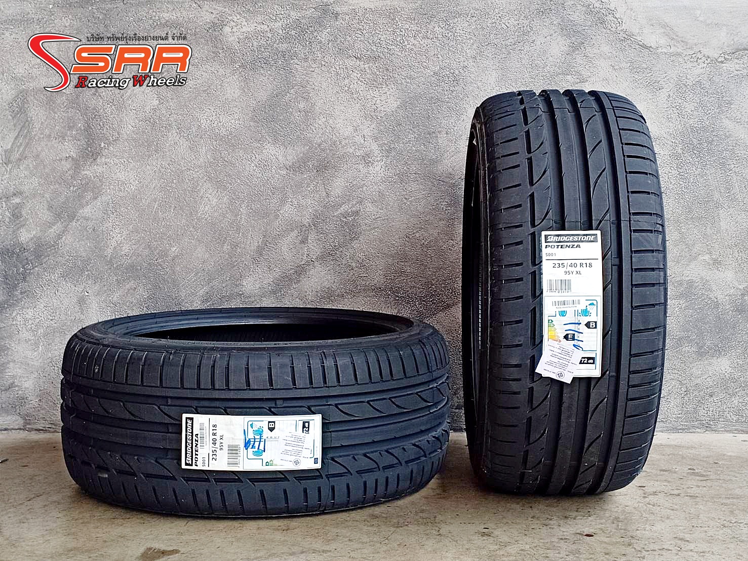BRIDGESTONE POTENZA S001 235/40R18 ยางใหม่ปี19 ยางนำเข้าราคาพิเศษ