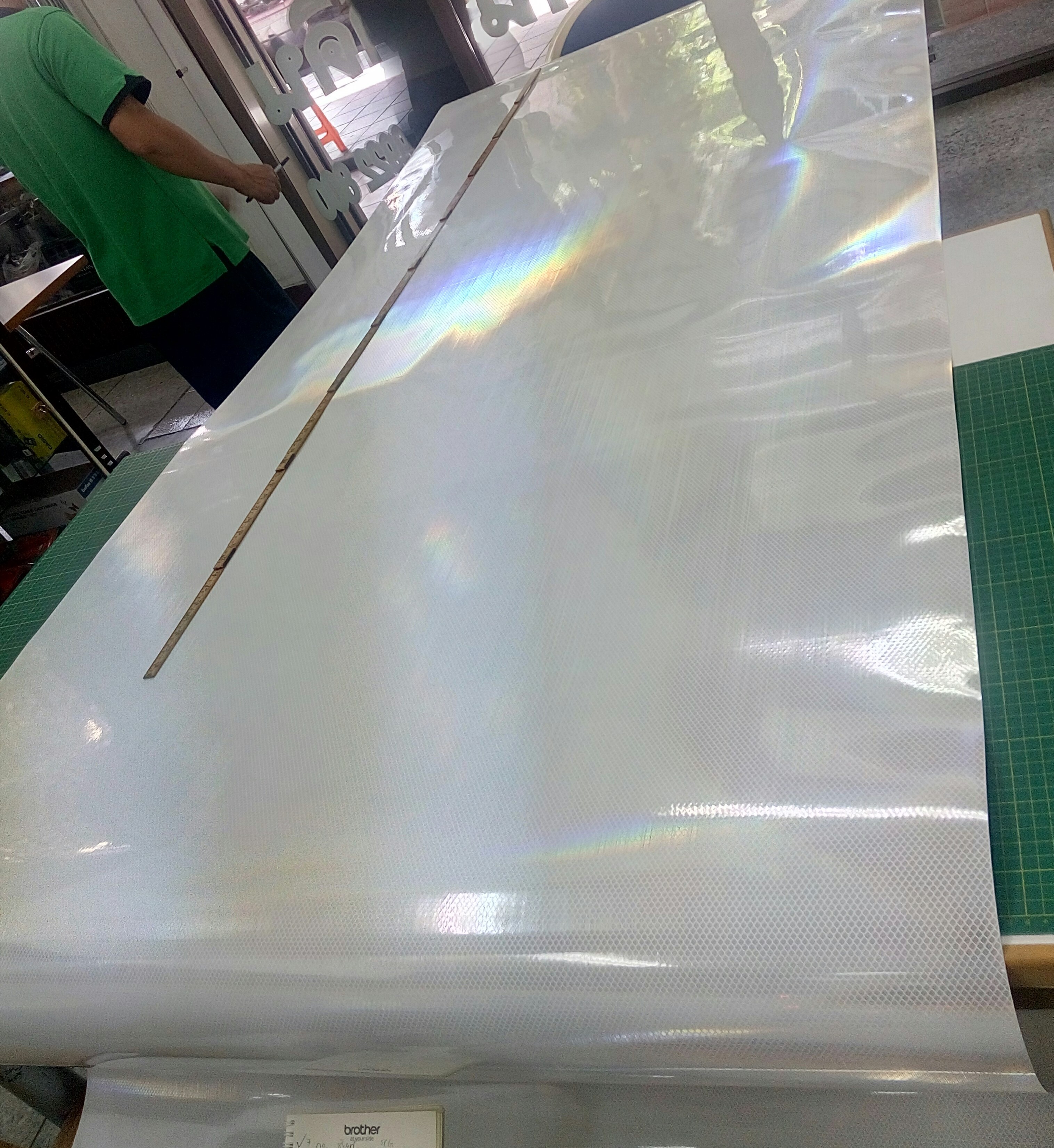 สติ๊กเกอร์สะท้อนแสง ไดมอน 3M แท้ 36 นิ้ว X 45.72 เมตร DIAMOND GRADE งานจราจร