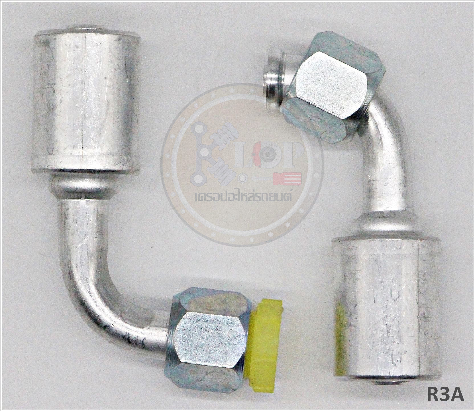 R3A พิตติ้ง 1/2นิ้ว - 90องศา เตเปอร์ R12 (ปลอกอลูมิเนียม) (Vinn)